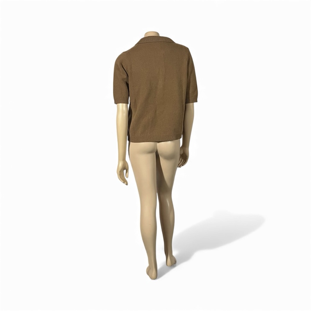Herskind Alberto Knit Polo Blouse Cashmere Wool - Picture 9 of 16